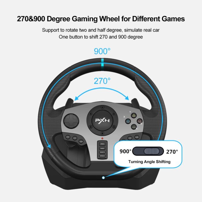 PXN V9 Racing steering Wheel for ps5 ps4 - Image 4