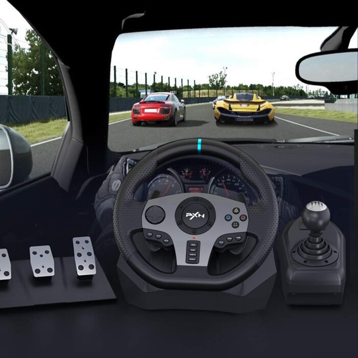 PXN V9 Racing steering Wheel for ps5 ps4 - Image 2