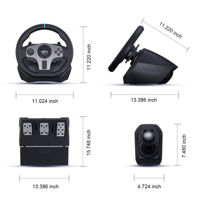 PXN V9 Racing steering Wheel for ps5 ps4 - Image 9