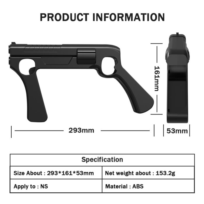 Splatoon3 shooter for Joycon grip gun Jaykon - Image 7
