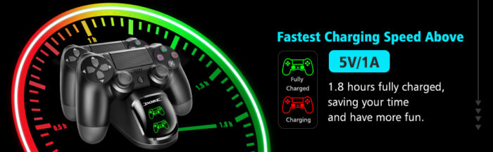 TP4-889 DOBE dual charger for Sony Playstation4 controller - Image 16