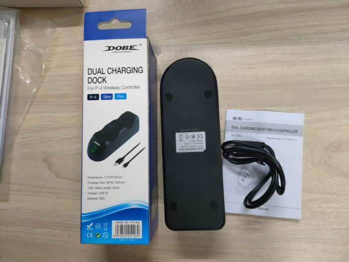 TP4-889 DOBE dual charger for Sony Playstation4 controller - Image 8