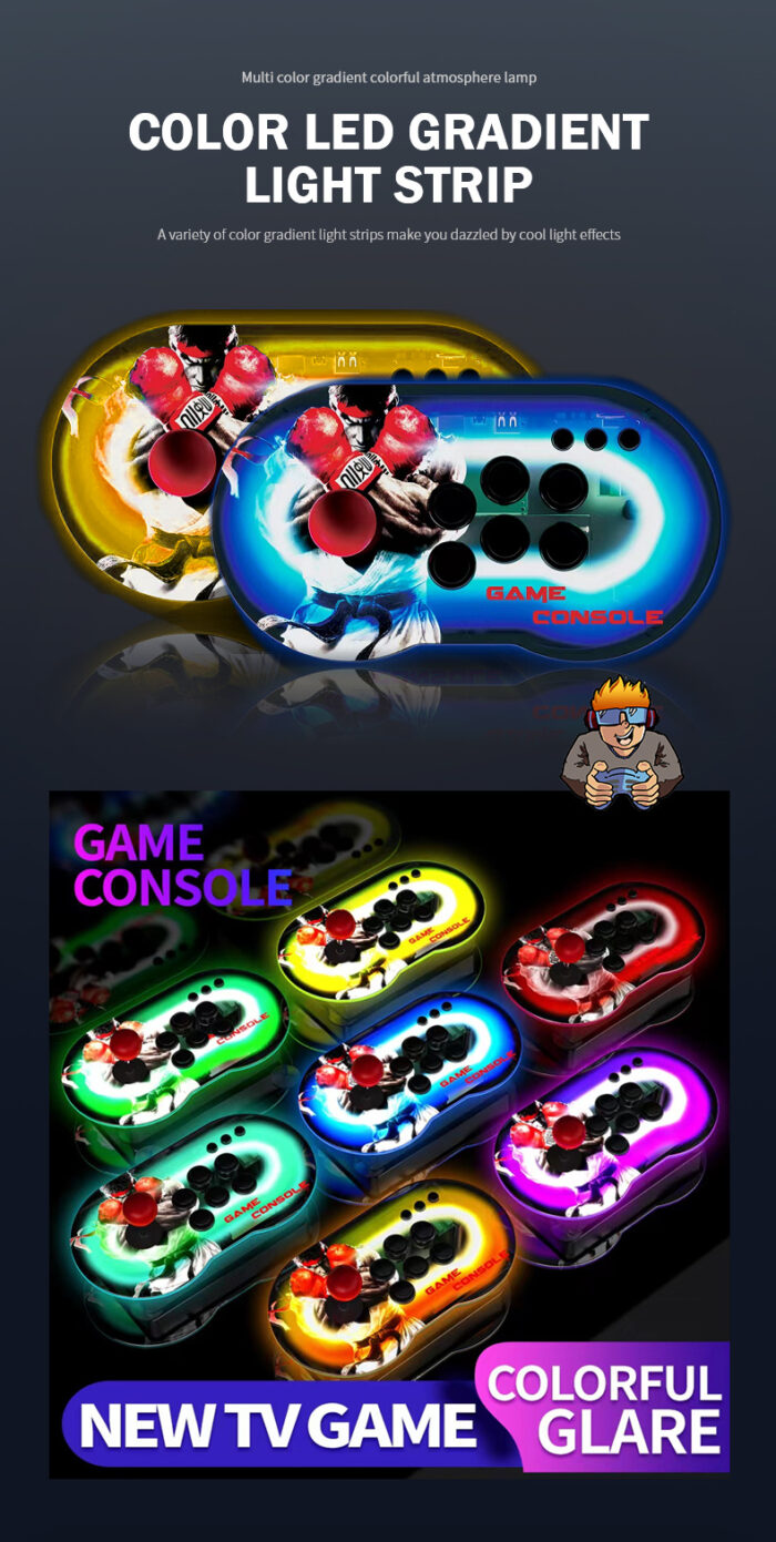 M9 dual rocker game console for TV - Image 25