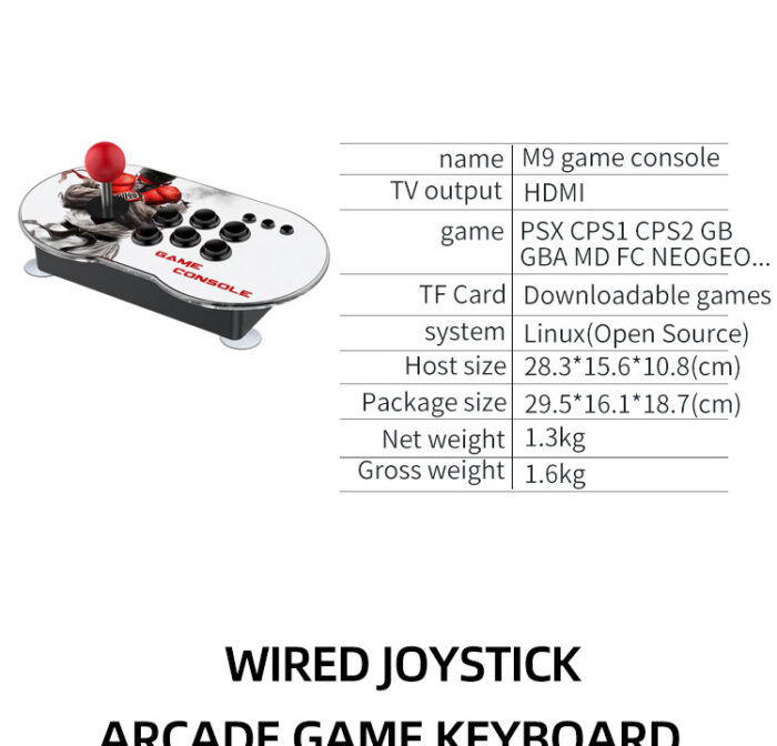 M9 dual rocker game console for TV - Image 4
