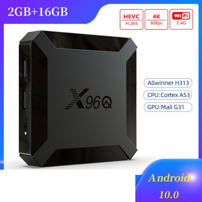 X96Q 4K smart TV box Allwinner H313 - Image 3