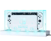Nintendo gaming console illuminated dust cover