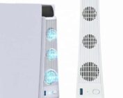 For PS5 USB External Host Cooling 3-Fan