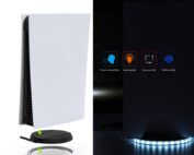 Lighting Stand with RGB LED Light for PS5