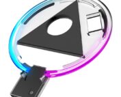 Clear RGB Shining Base Stand Shelf For PS5