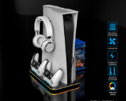 Multi functional Cooling Stand Station For Ps5 Console