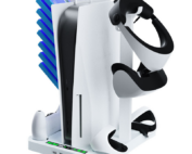 Multifunctional cooling charging dock station for PSVR2 for PS5
