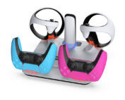 PS5 Slim Vertical Charging Stand Cooling Fan