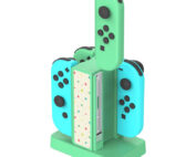 LF-224 4 in1 charging dock charge stand for Switch Joycon Controllers